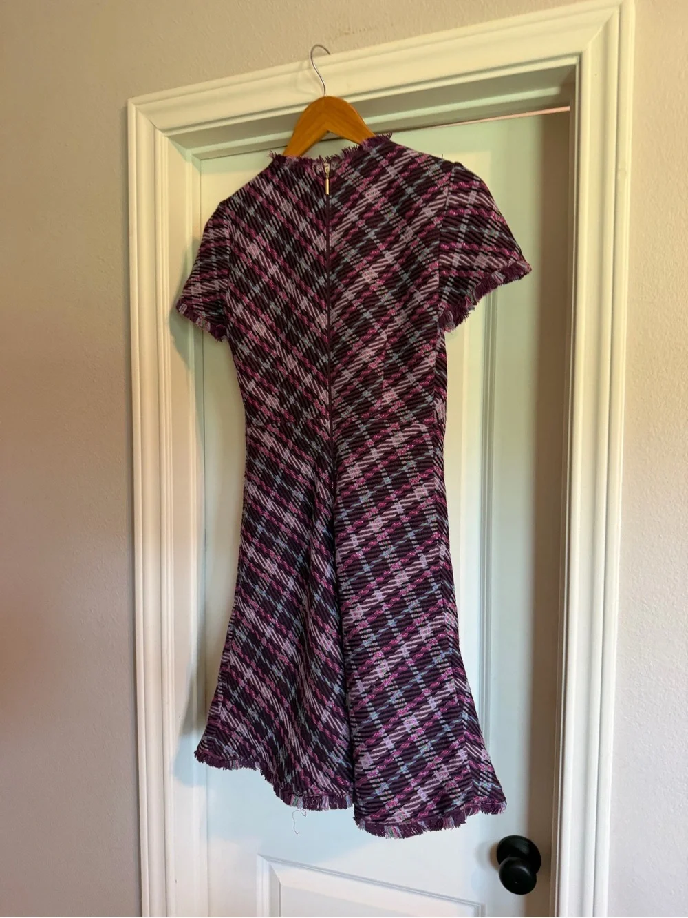 Kate Spade New York plaid tweed dress & jacket